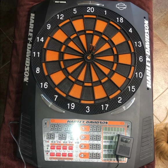 harley davidson electronic dart board